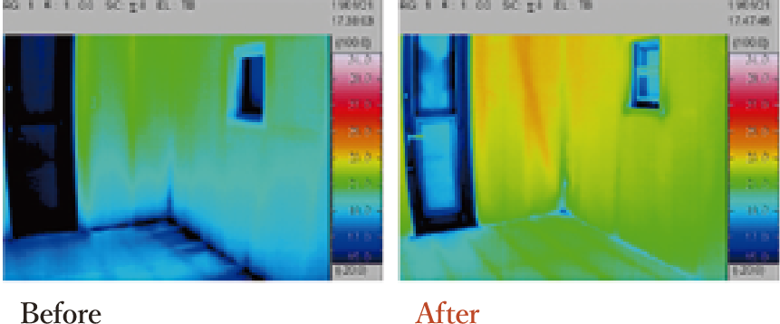 モデルハウスサーモグラフィ―