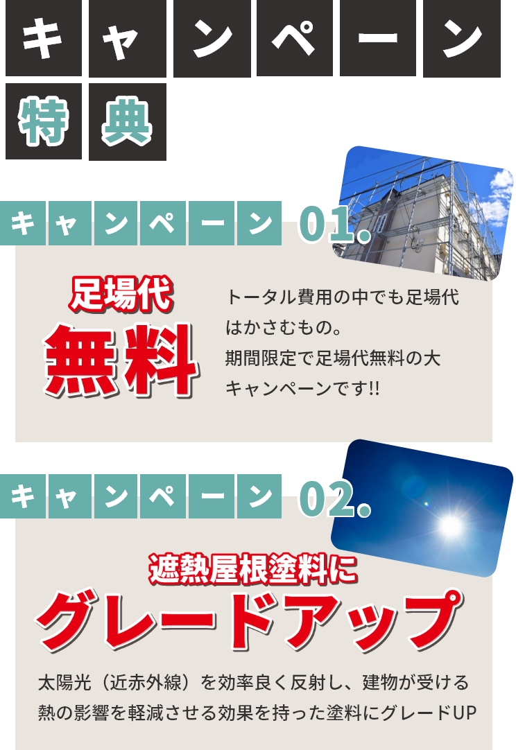 外装キャンペーン