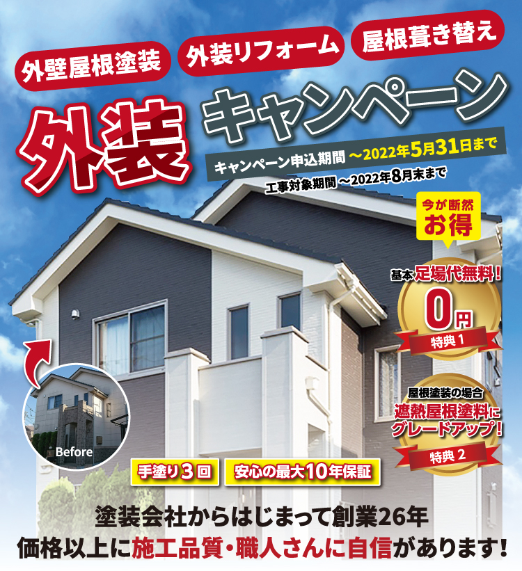外装キャンペーン