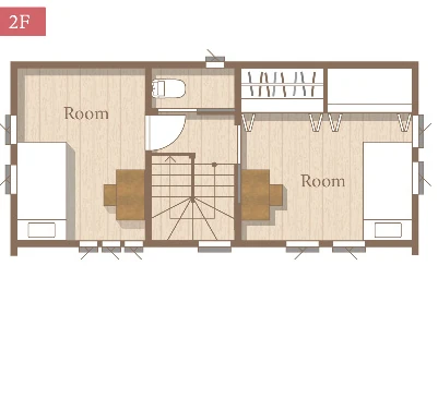 アフターの間取り（2F）