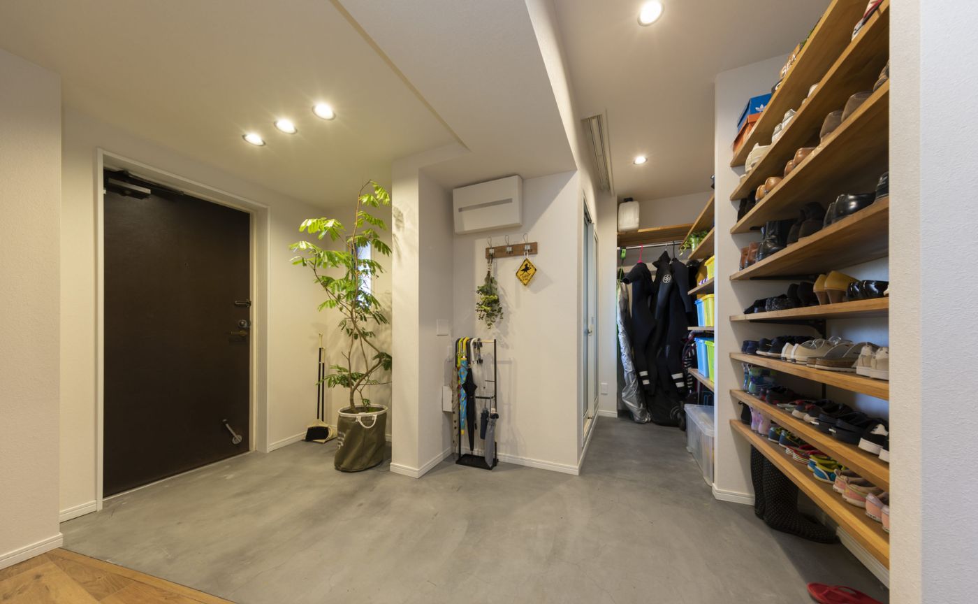 土間収納