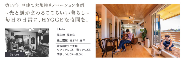戸建てリノベーション事例