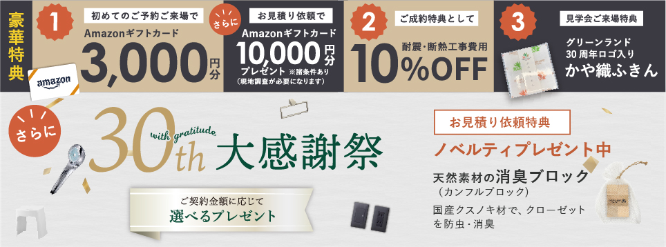 来場特典Amazonギフトカード