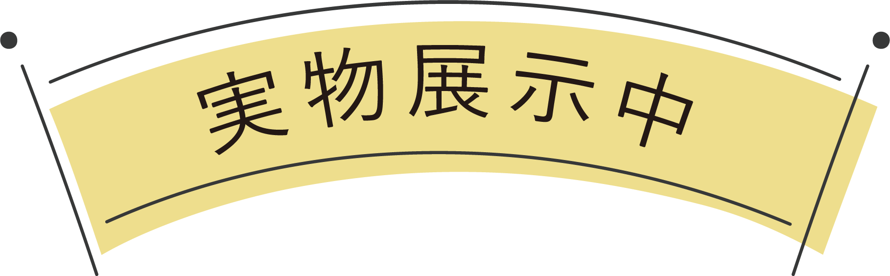 実物展示中